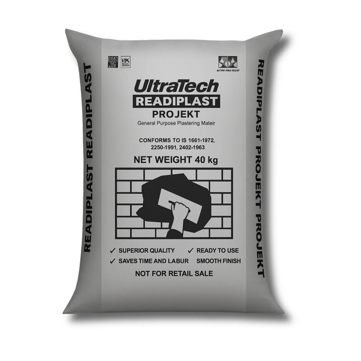 UltraTech Projekt Ready Mix Plaster 40kg