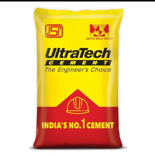 Ultratech Cement OPC, Grade 53, 50 Kg
