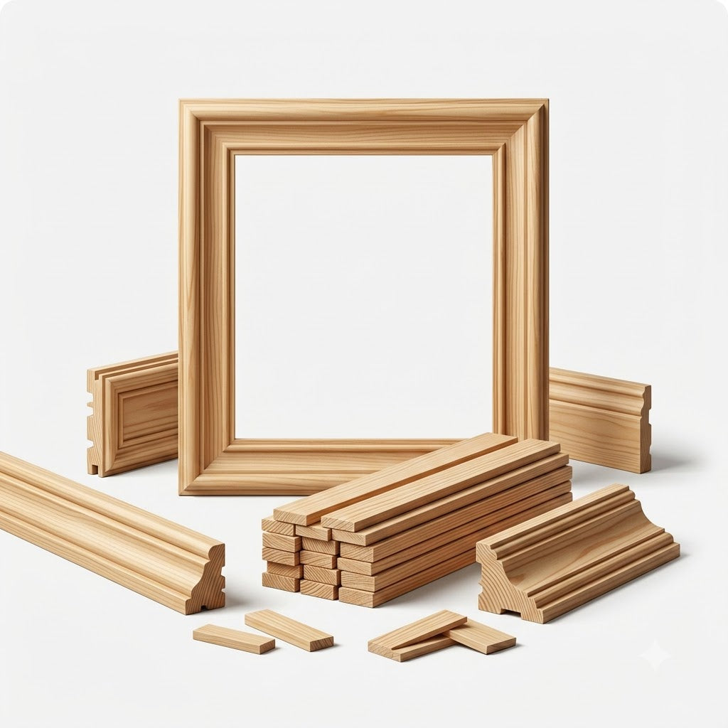 Wooden Patti & Moulding