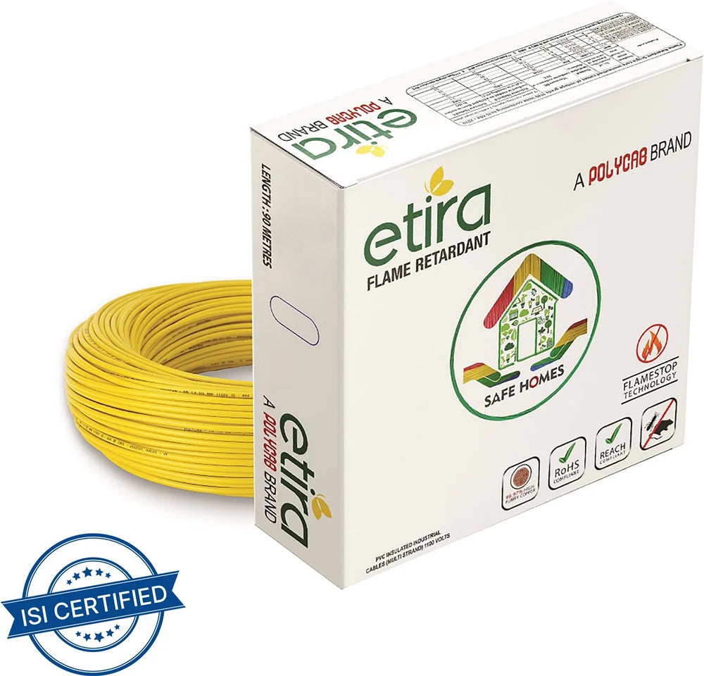 Polycab Etira (FR) 1 SQ MM to 6 SQ MM Wires