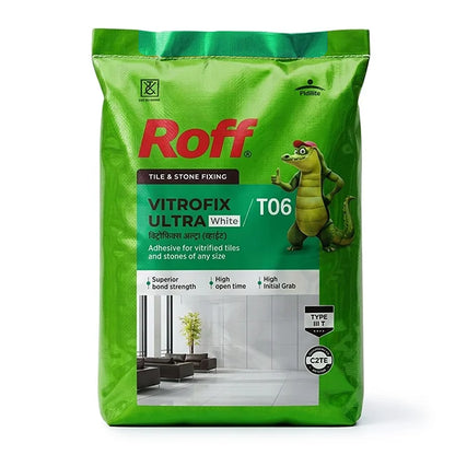 Roff T06 VFA Tile Adhesive, White , 20 Kg Bag