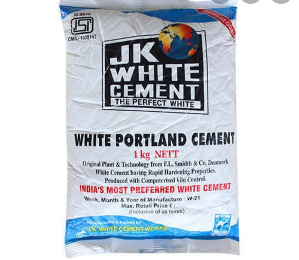 JK White Cement (1 Kg)