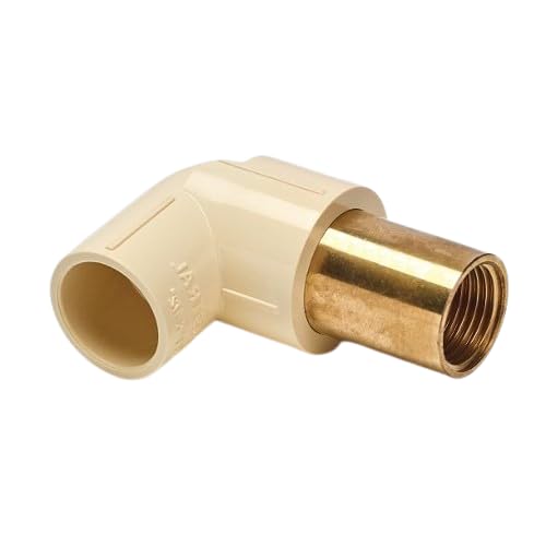 ASTRAL CPVC FEMALE EXT BRASS THD X SOC ELBOW 90°