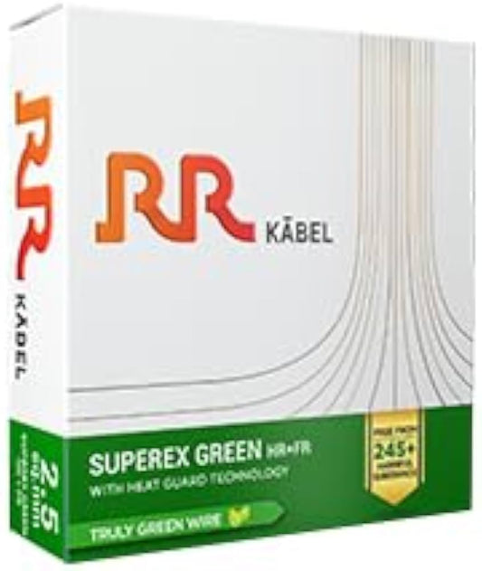 RR KABEL (SUPEREX GREEN HR + FR) 1SQ MM TO 6 SQ MM WIRES