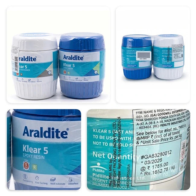 Araldite Klear5 Epoxy Adhesive 450 Gm