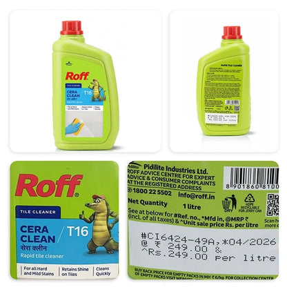 Roff T16 Cera Tile & Ceramic Cleaner, 1 Liter