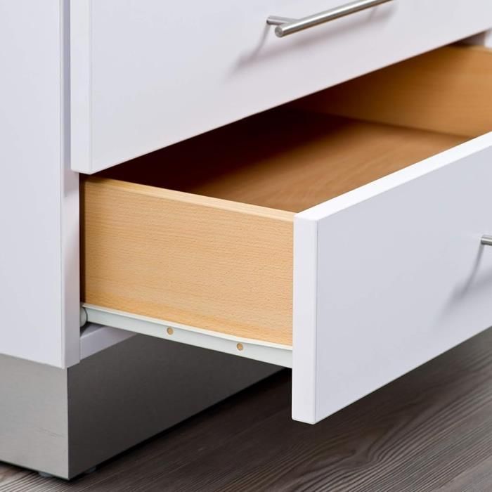 Hettich FR 302 White Coated Channel