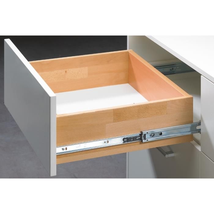 Hettich KA 4532 Silent Drawer Channel (Soft Closing)