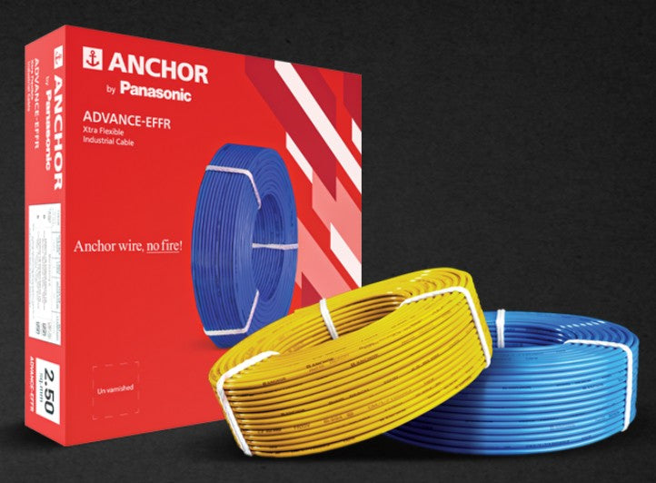 Anchor By Panasonic (Advance - EFFR) 1 SQ MM to 6 SQ MM Wires