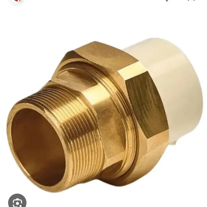 ASTRAL CPVC MALE UNION (BRASS THDXSOC)