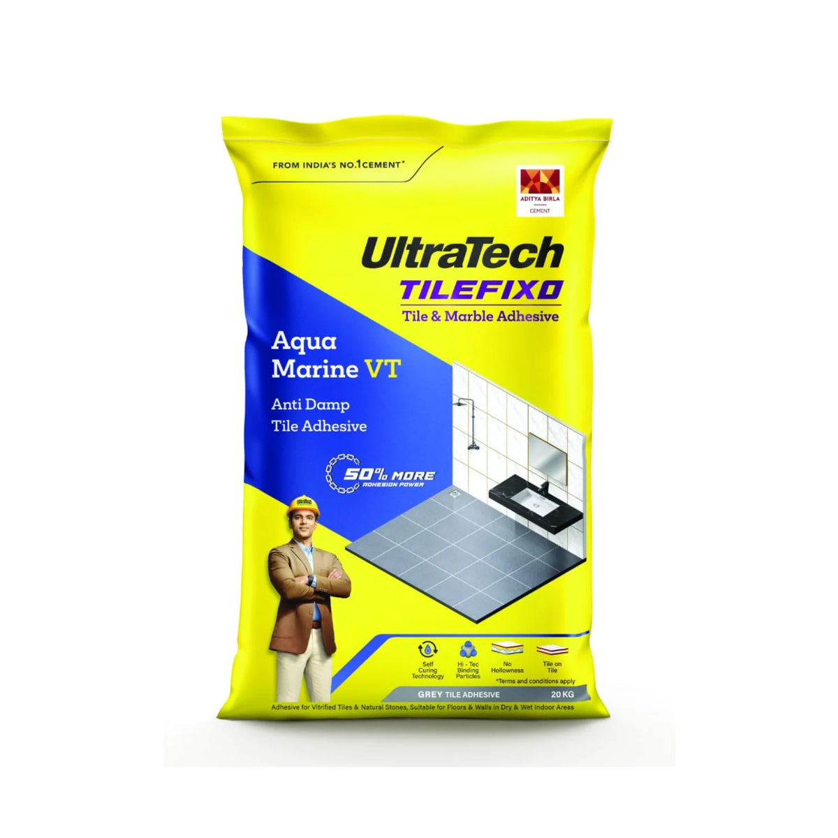 UltraTech Aquamarine VT Grey 20kg