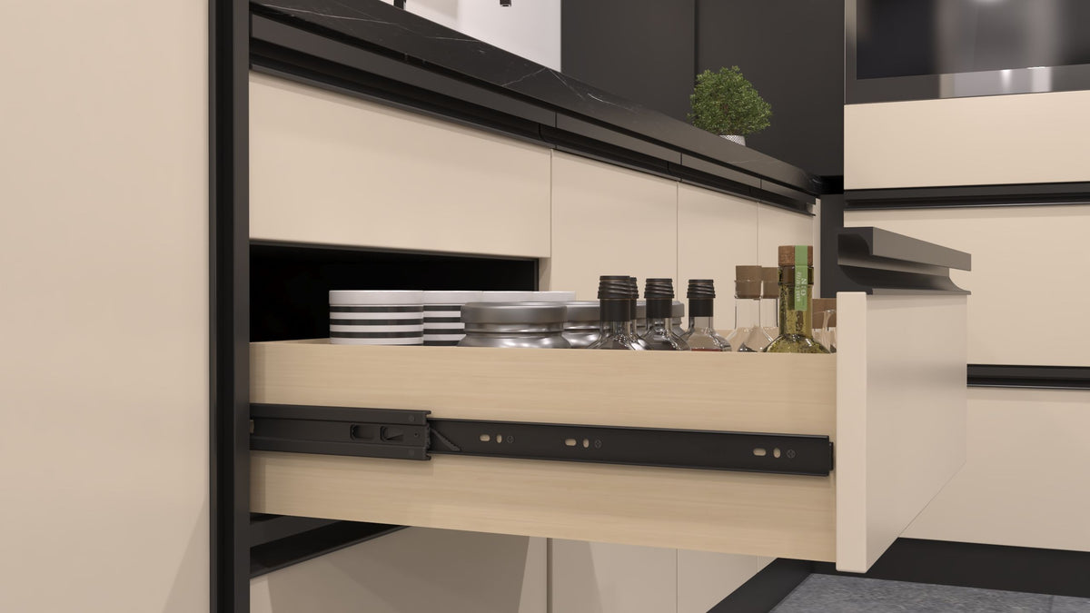 Hettich KA 4732 Push To Open Drawer Channel