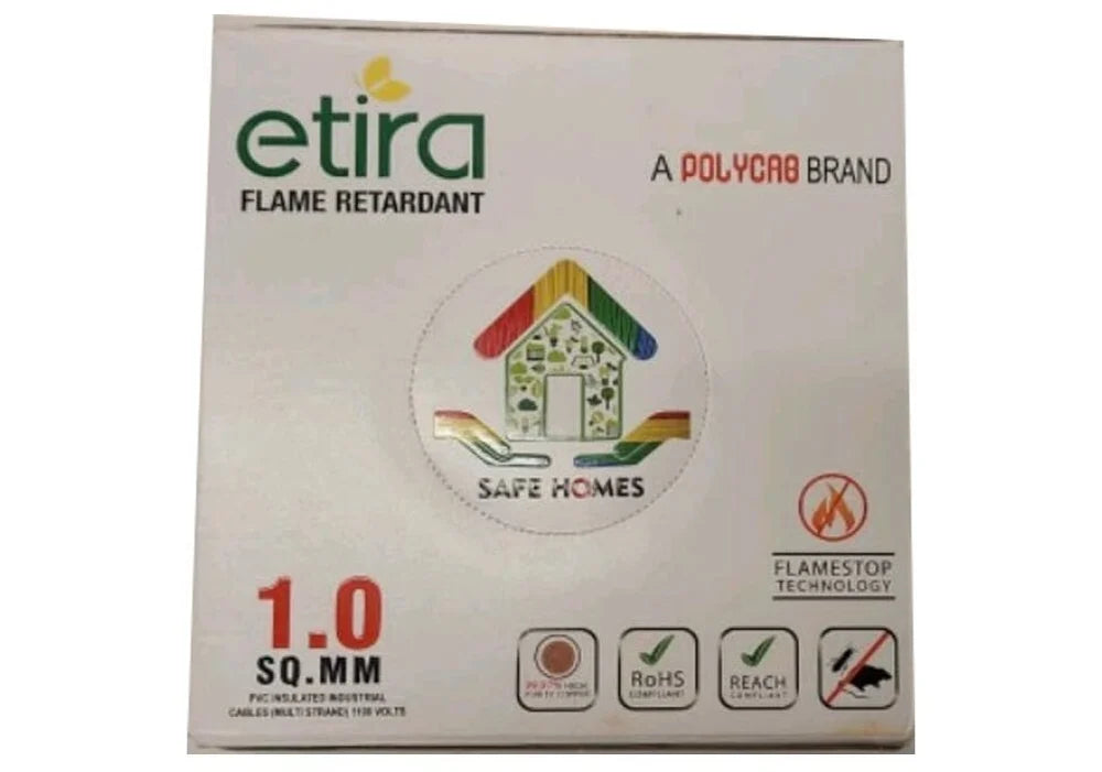 Polycab Etira (FR) 1 SQ MM to 6 SQ MM Wires