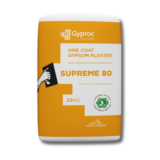 Saint Gobain Gyproc Supreme 80, 25 Kg